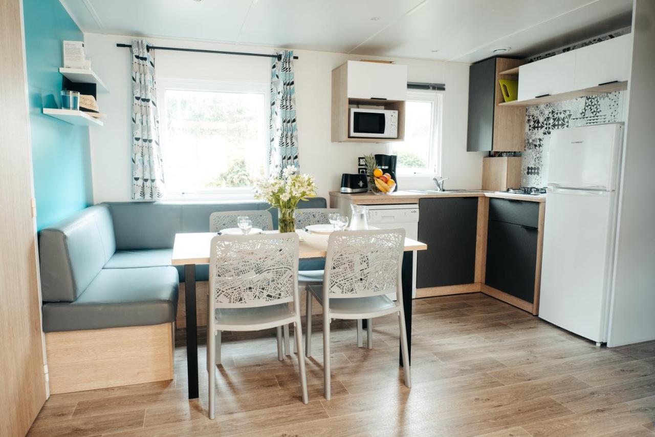 Mobil Home Xxl2 4 Chambres - Camping Chateau La Foret Saint-Julien-des-Landes Exterior foto